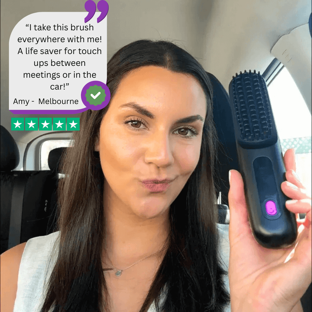 HairGlo™ Portable Hair Straightener