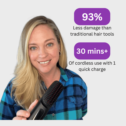 HairGlo™ Portable Hair Straightener